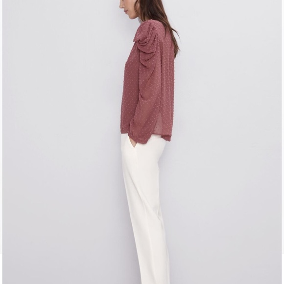 Zara - Ruffled Blouse - Picture 4 of 7